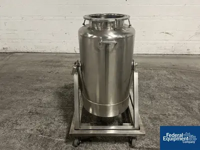 USED Pope Scientific 50 Liter Pope Bioreactor, 316L S/S, 100/100#