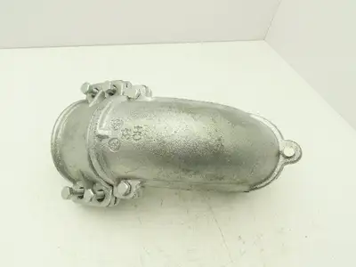 Eaton Crouse Hinds 746 3-1/2" FMC Clamp Type Connector 90 Degree Non-Insulated