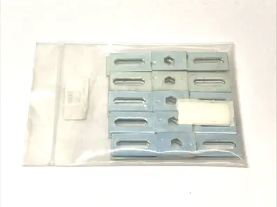 New | in-Stock Knapp Plate Cover Bracket 135mm Long x 25mm Wide LOT OF 10 Parts Michigan US | Maverick Industrial Sales #1395750