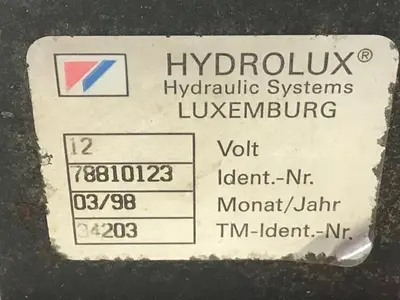 USED HYDROLUX 78810123