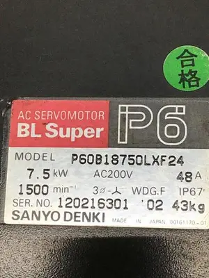 USED SANYO DENKI P60B18750LXF24