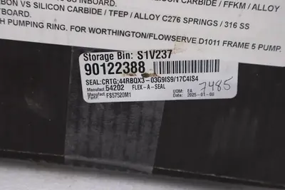 Flexaseal 2-3/4" Cartridge Seal FS61939M21-01 (OLD PART# FS57520M1) NEW #2255B
