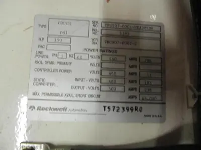 Allen Bradley DC Control Systems (Never Used)