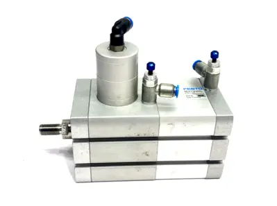 ADN-63-30-KP-A-P-A | Festo  Pneumatic Compact Cylinder 63mm Bore 30mm Stroke 548211 - Used