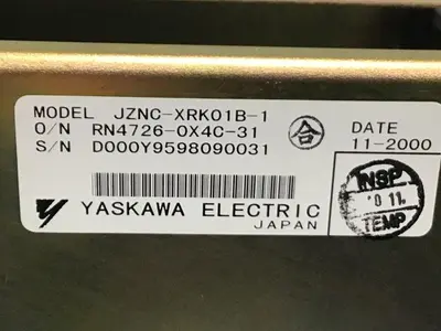 USED YASKAWA JZNC-XRK01B-1