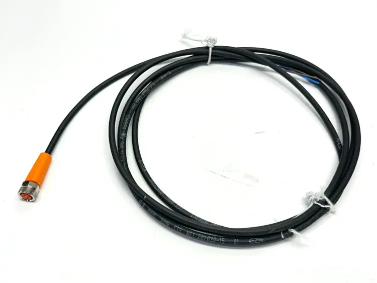 New | in-Stock IFM ecomat400 Single Ended Female Cordset M8 3-Pin 2m PUR Cable Cable & Wire Michigan US | Maverick Industrial Sales #1392873