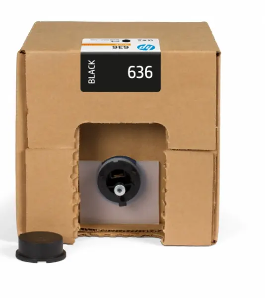 Used _UNKNOWN_ HP 636 3-Liter Black DyeSub Ink Cartridge for Stitch S500 - 2LL57A Dye Sublimation Printers Oklahoma US | Wide Image Solutions #1538765