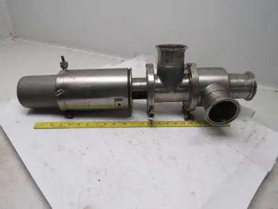 APC 3" 3A Air Operated Sanitary Divert Valve