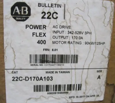 NEW Allen-Bradley 22C-D170A103