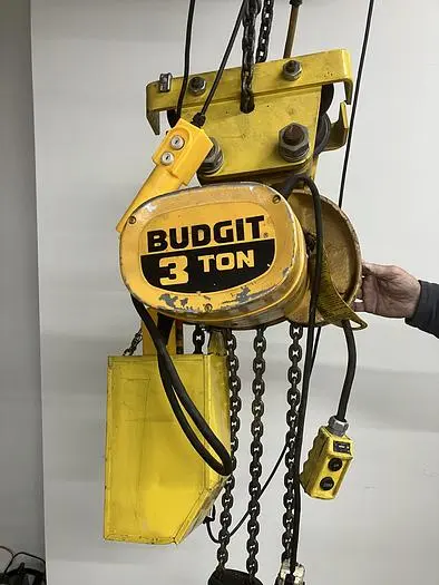 Used BUDGIT 3 TON HOIST _UNKNOWN_ Hoists (All Types) | Paper Converting Equipment #395887