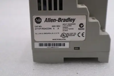 ALLEN BRADLEY 2711P-RSACDIN PANELVIEW PLUS POWER SUPPLY SER A STOCK #L-442