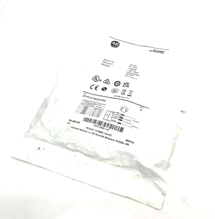 New | in-Stock Allen-Bradley Ser. A Miniature Rectangular Inductive Sensor Proximity Sensors Michigan US | Maverick Industrial Sales #1411537