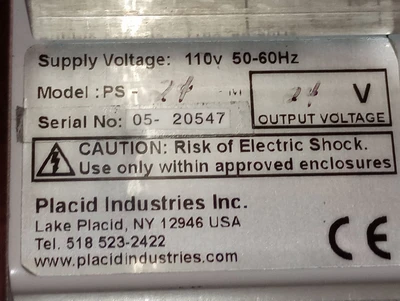 USED Placid Industries PS-24