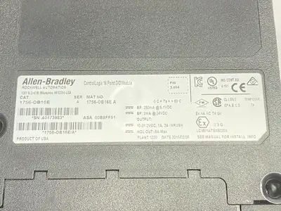 USED ALLEN-BRADLEY CONTROLLOGIX 16 POINT D/O MODULE