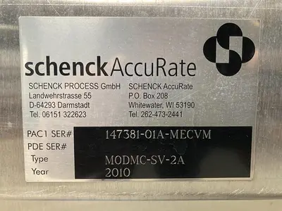 USED 2010 SCHENCK MODMC-SV-2A