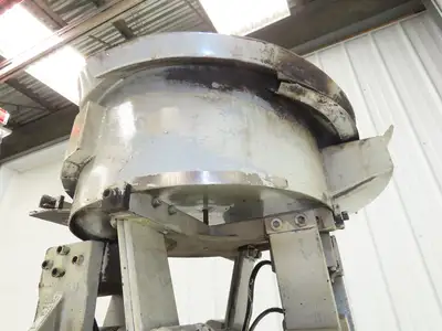 18" Vibratory Bowl Parts Feeder 115V Magnetic Coil Stainless 15/16" Wide Product