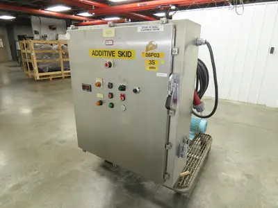 Full Jacket Steam Kettle 15 Gallon Lightnin Mixing Tank Additive Pump Flow Meter