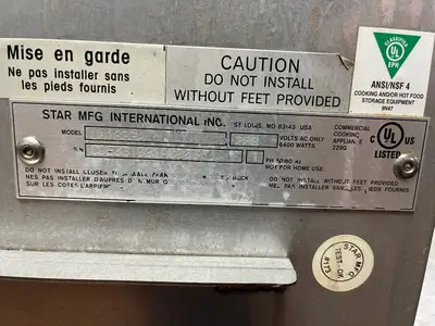 New | in-Stock Star UM-1833A Conveyor Ovens Illinois US | Falcon Restaurant Supply #1374953