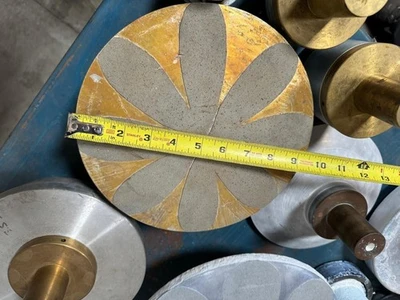 Lot of OptoTech Cup Grinding Wheels Tooling For Optic Glass Lenses Polishing