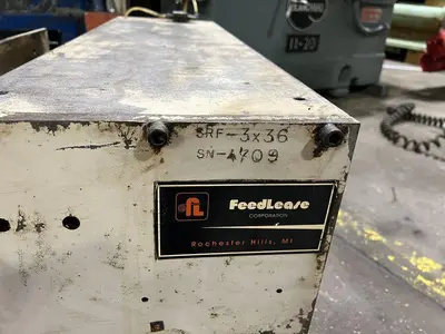 36" X .060" FEEDLEASE SERVO FEEDER