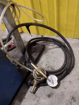 MILLER XMT450 CC CV WELDER & S74 MPA PLUS FEEDER: STOCK #23484