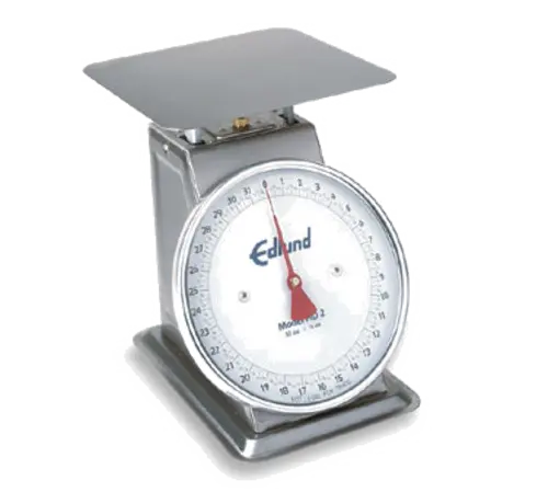 Edlund HD-2 DP Dial Type Portion Scale w/ Air Dashpot & Sloped Face, Top Load, Stainless
