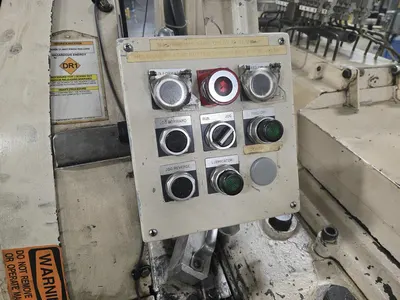 National Machinery .420" Double Stroke Roller Header; Cutoff Diameter: .420", PPM: 200, Max Cutoff