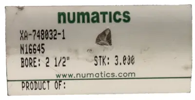 USED NUMATICS XA-748032-1