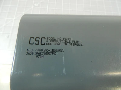 Used CSC _UNKNOWN_ Capacitors | OCO Industrial #1610210