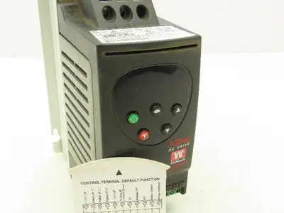TB Woods 698672161985 AC Drive 1Hp 230V 1Ph In VFD S Series Single Phase Input