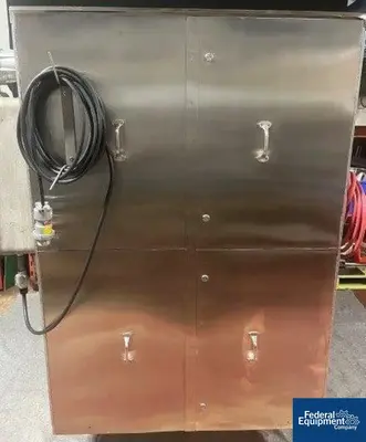 USED Gemco 2 CU FT Gemco Twin Shell Vacuum Dryer, 316 S/S