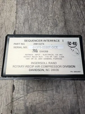 INGERSOLL RAND 39813274 Electrical/PLC/Automation | ESS Industrial Equipment Sales (8)