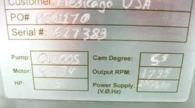 USED Quattro Flow QF1200S