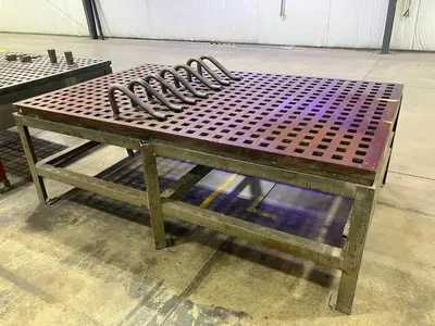 Used _UNKNOWN_ _UNKNOWN_ Welding Tables Minnesota US | Myron Bowling Auctioneers Inc #1541927