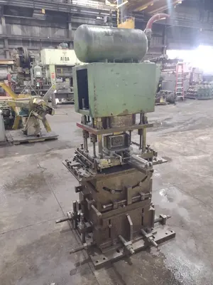 20 TON PNEUPOWR AIRAM MODEL #4P20 PNEUMATIC PRESS 3” STROKE: YOBRO #24858