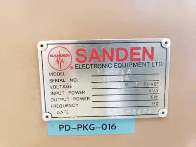 USED 2005 SANDEN HS-14A