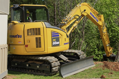 USED 2017 Komatsu PC88MR-10