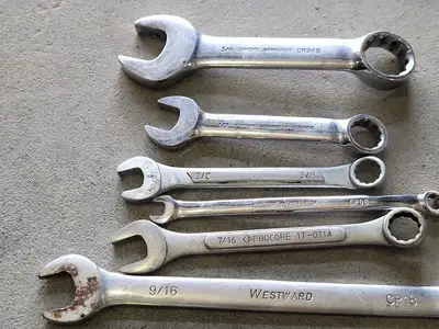 Assorted Combination Wrench Set (33 pcs)