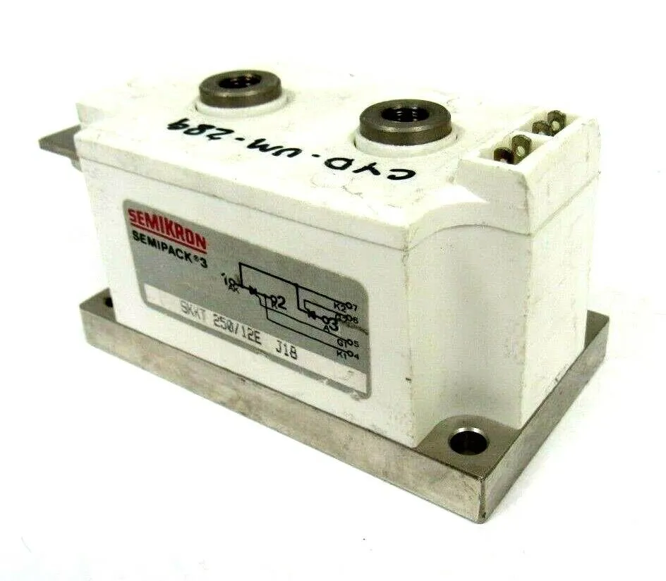 NEW GENERAL ELECTRIC 104X125DC021 POWER MODULE SKKT-250/12E-J18