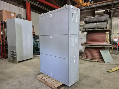 Double Fused Interrupter Switch 5 kV, 4160 Volts & Conduit Cabinet