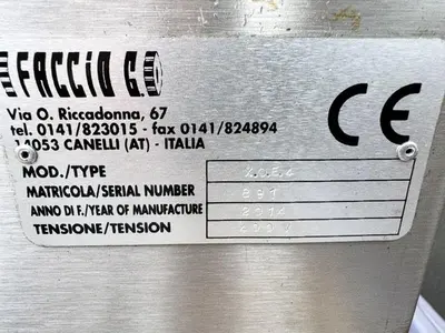 USED 2014 ROBINO & GALANDRINO S.P.A VITTORIA T 1/1