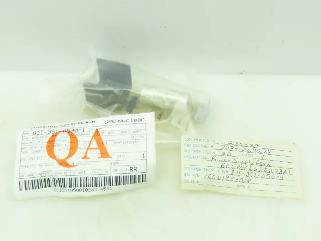 Bailey 6622243A1 Power Supply DC Meter Supply