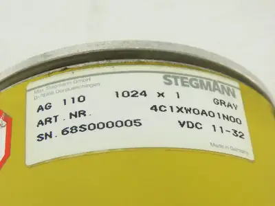 Stegmann 4C1XW0A01N00 Rotary Encoder 1024x1 Gray 11-32VDC