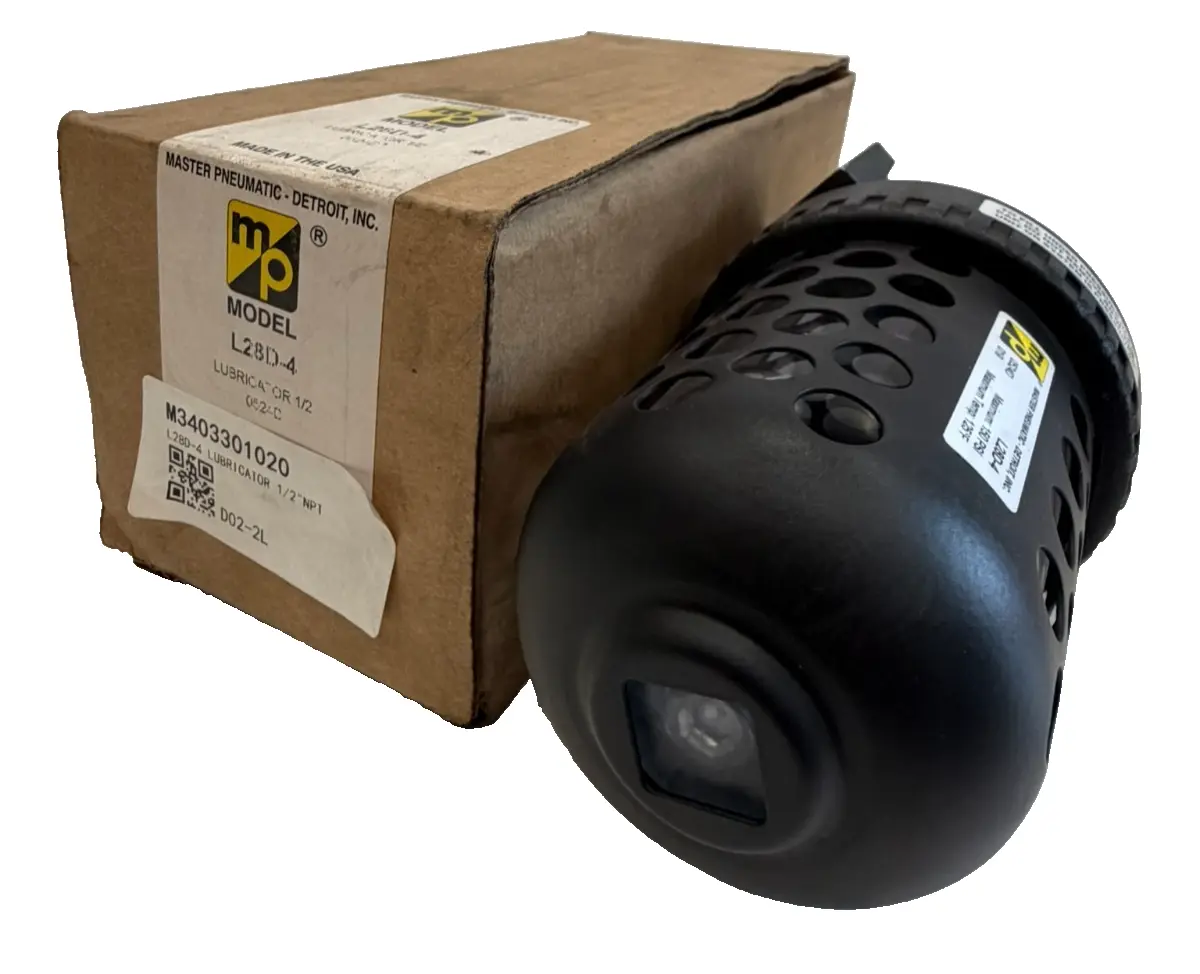 NEW MASTER PNEUMATIC L28D-4 LUBRICATOR 1/2 L28D4