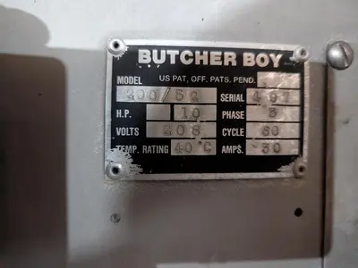 USED BUTCHER BOY 200/52