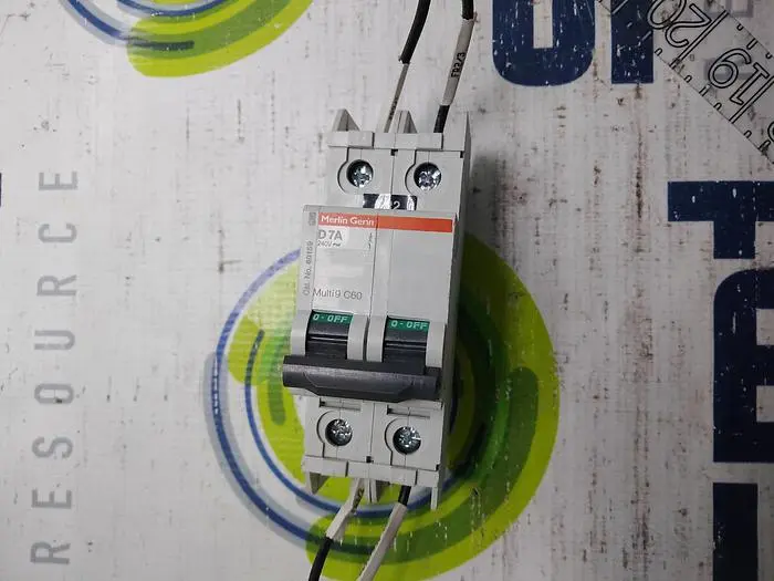 MERLIN GERIN D7A MULTI9 C60 2 POLE CIRCUIT BREAKER