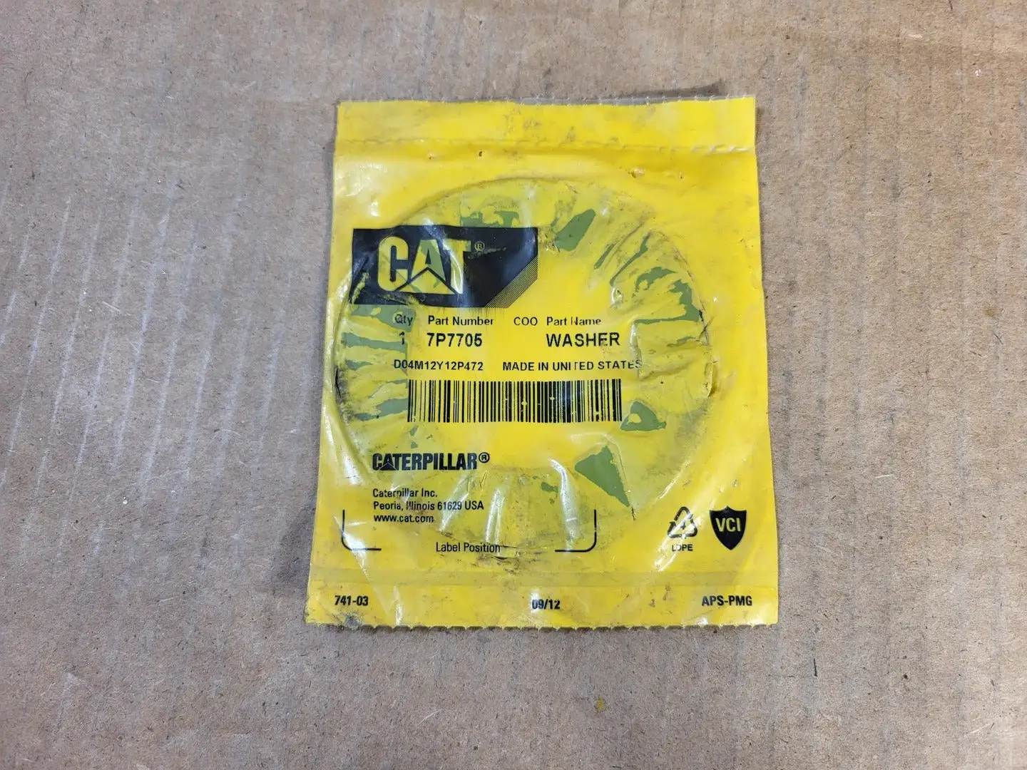 NEW CATERPILLAR 7P7705