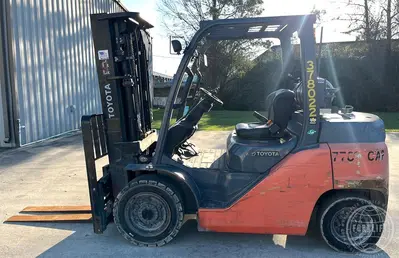 Used 2018 TOYOTA 8FGU35 Internal Combustion Forklifts: Pneumatic Tire Texas US | Forklift Exchange #1274762
