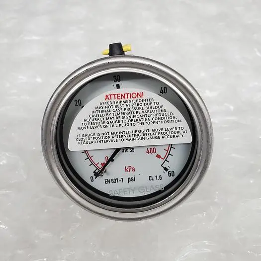PRESSURE GAUGE 60PSI PS001557