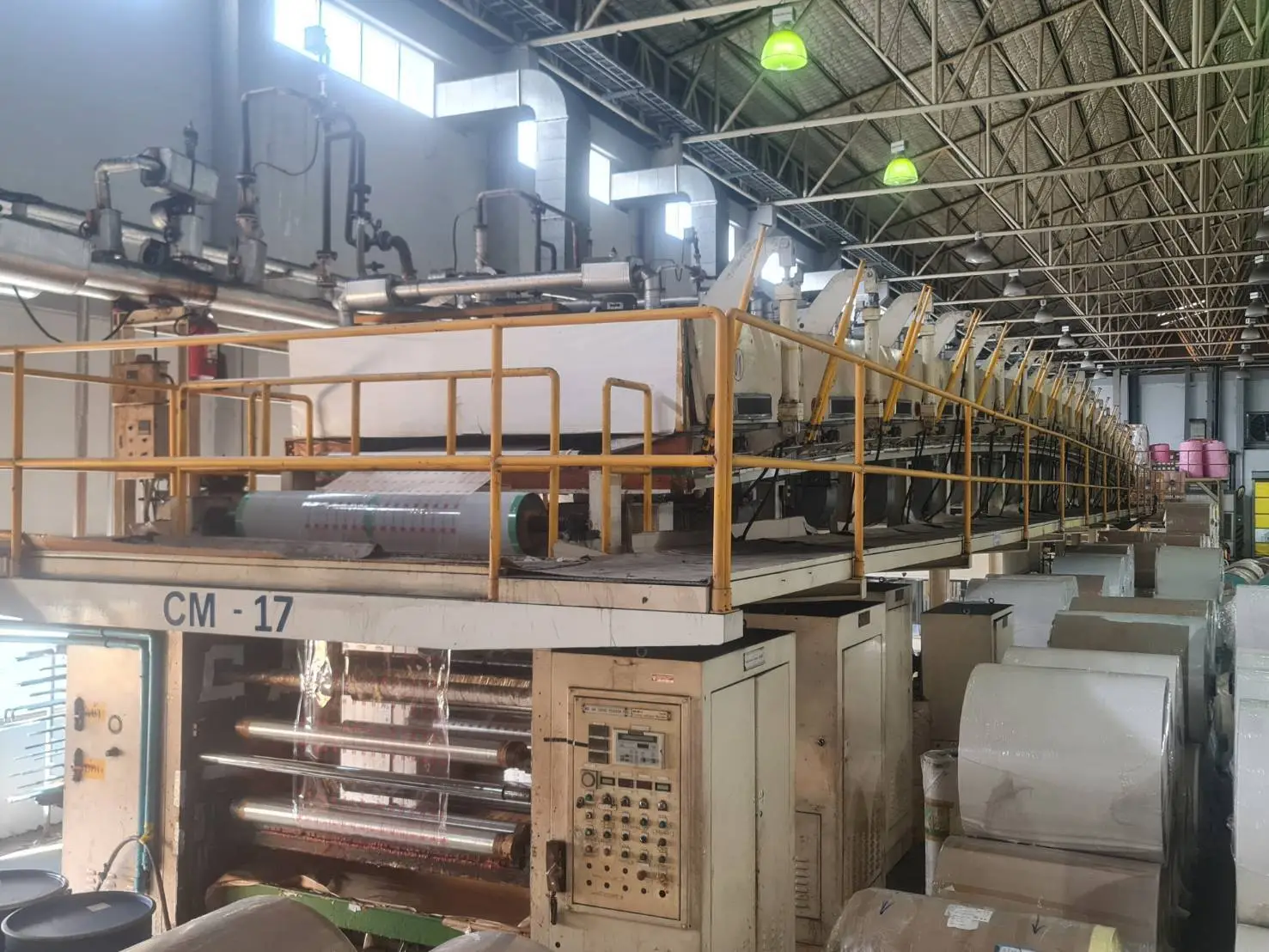 USED 2004 CROWN MACHINE coating line